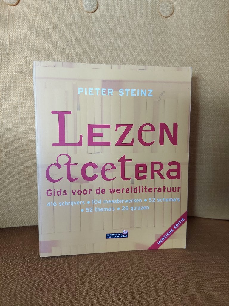Lezen etcetera - Pieter Steinz. Gids voor wereldliteratuur., Ophalen of Verzenden, Zo goed als nieuw