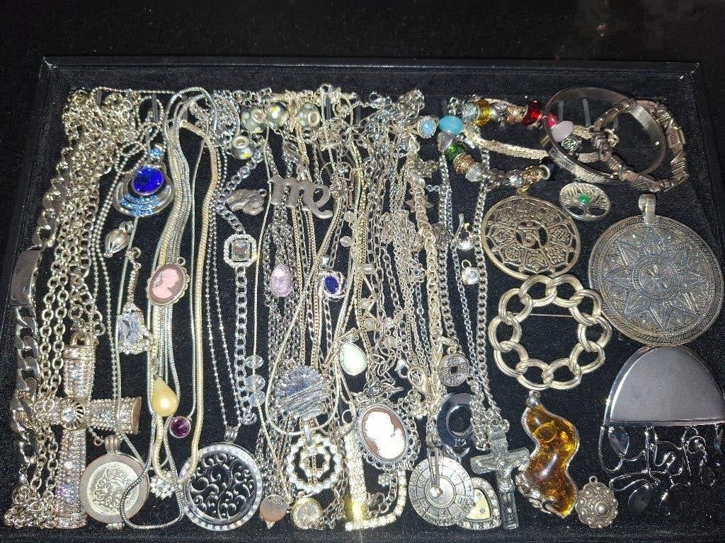 Collectie vintage/antieke sieraden, Verzenden, Overige materialen, Overige typen