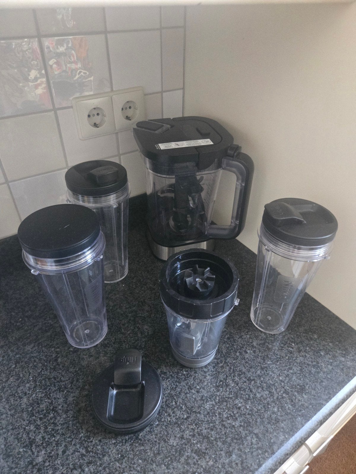 Ninja Blender Bekers, Ophalen of Verzenden, Zo goed als nieuw, Blender-accessoire