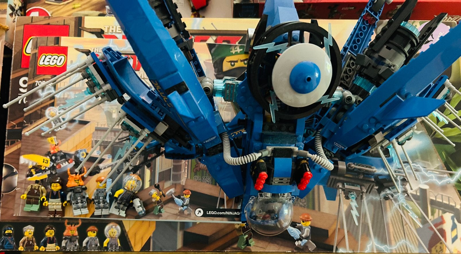 Ninjago Lightning Jet set 70614, Ophalen, Zo goed als nieuw