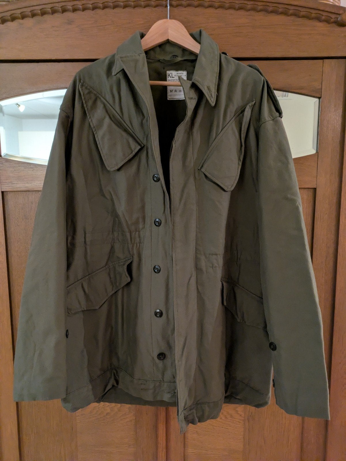 KL Seyntex Militair Jack - Maat 52 /54(L), Maat 52/54 (L), Seyntex, Ophalen of Verzenden, Gedragen