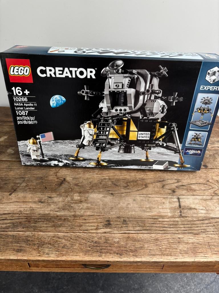 Lego nasa apollo 11 lunar lander 10266, Ophalen, Zo goed als nieuw