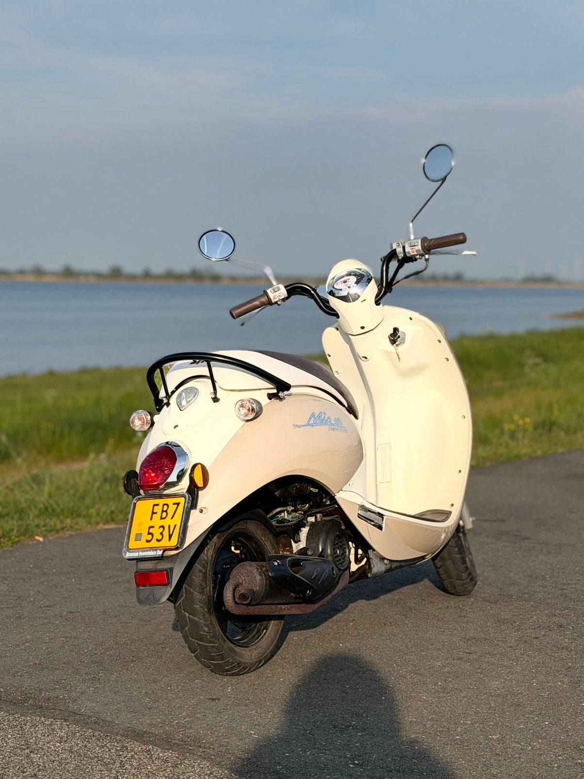 Sym Mio 2017, Fietsen en Brommers, Scooters | SYM, Gebruikt, Mio, Maximaal 45 km/u, Benzine, Ophalen