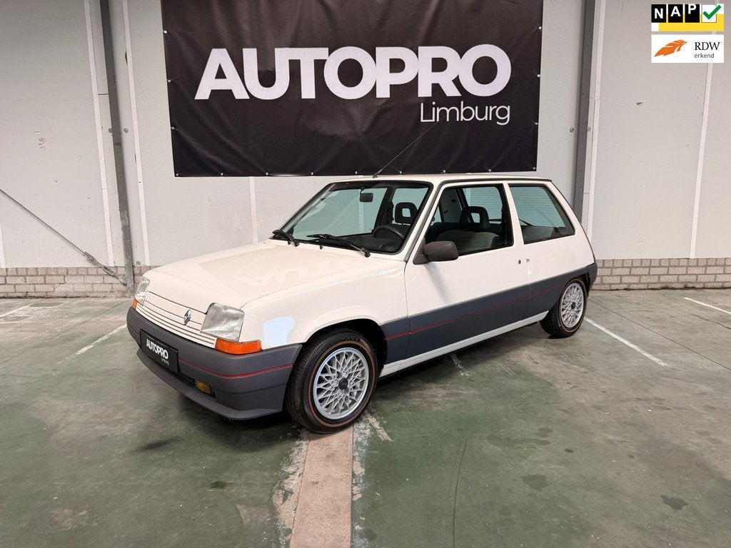 Renault 5 1.1 SL 1e eigenaar // werkelijk in nieuwstaat, Auto's, Renault, Bedrijf, Te koop, Benzine, Hatchback, Handgeschakeld