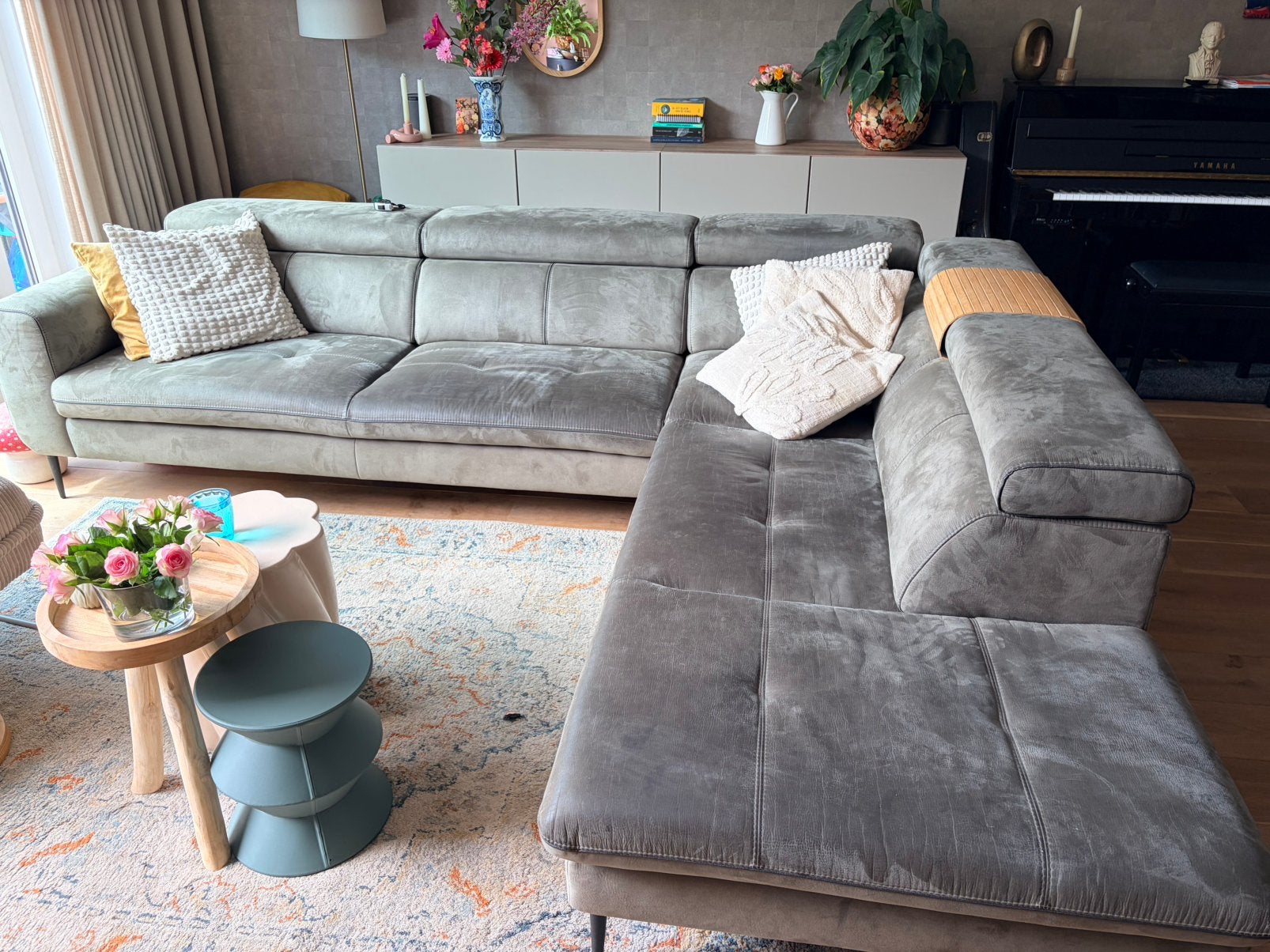 GRATIS afhalen. Bank van Janssen Totaal wonen, Ophalen, Gebruikt, Stof