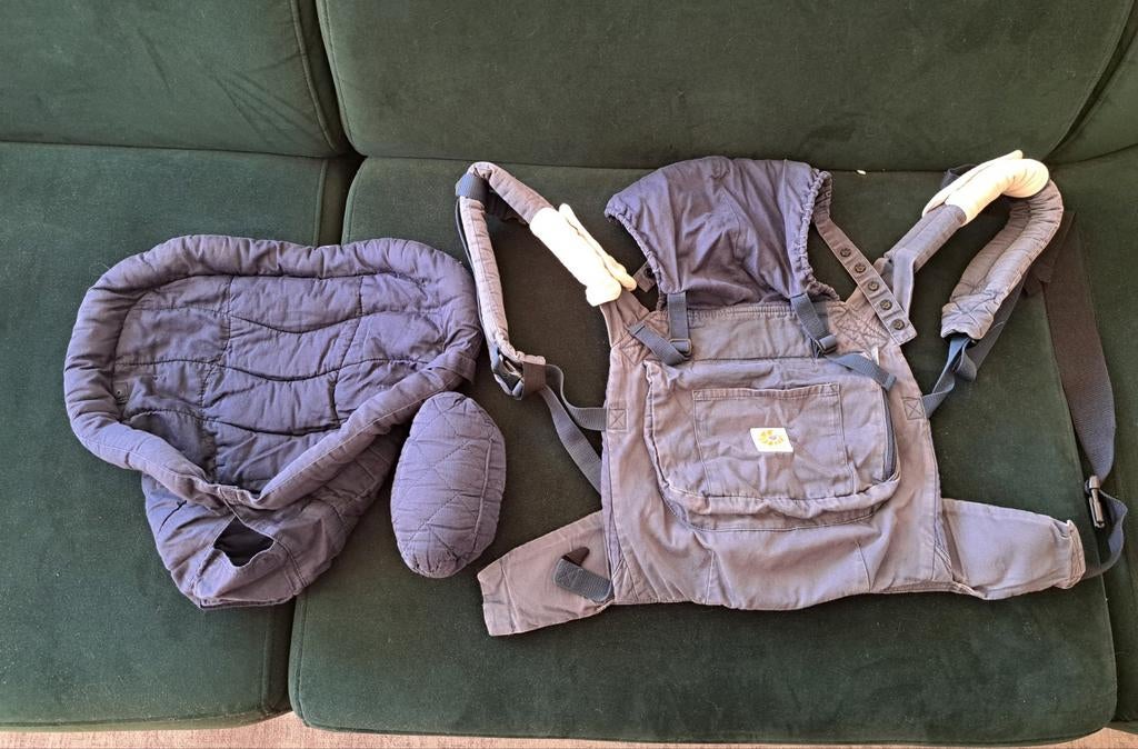 Ergobaby (ouder model), Kinderen en Baby's, Gebruikt, Buik of Rug, Draagzak, Ophalen