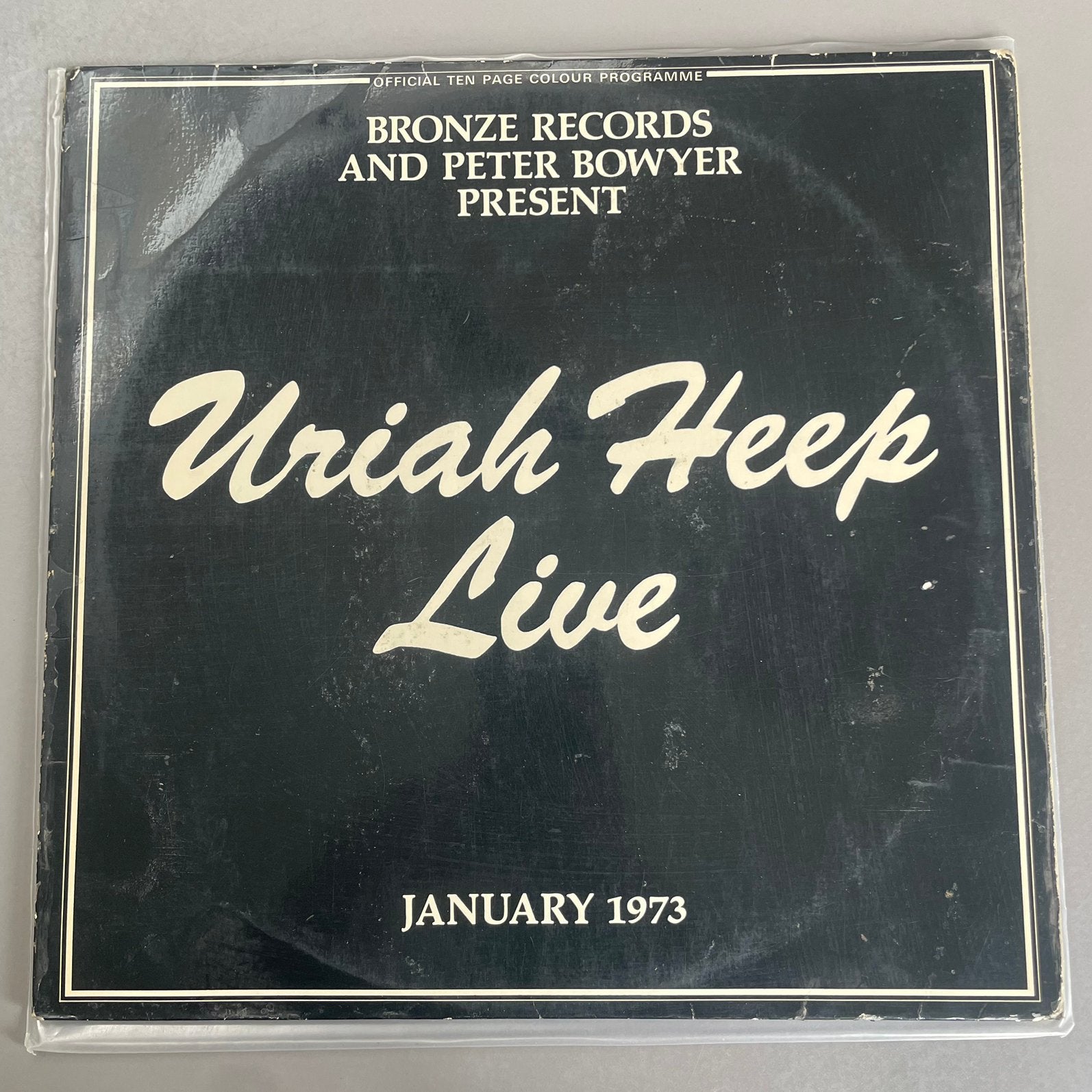 LP Uriah Heep - Live january 1973, Ophalen of Verzenden, Gebruikt, 12 inch, Poprock