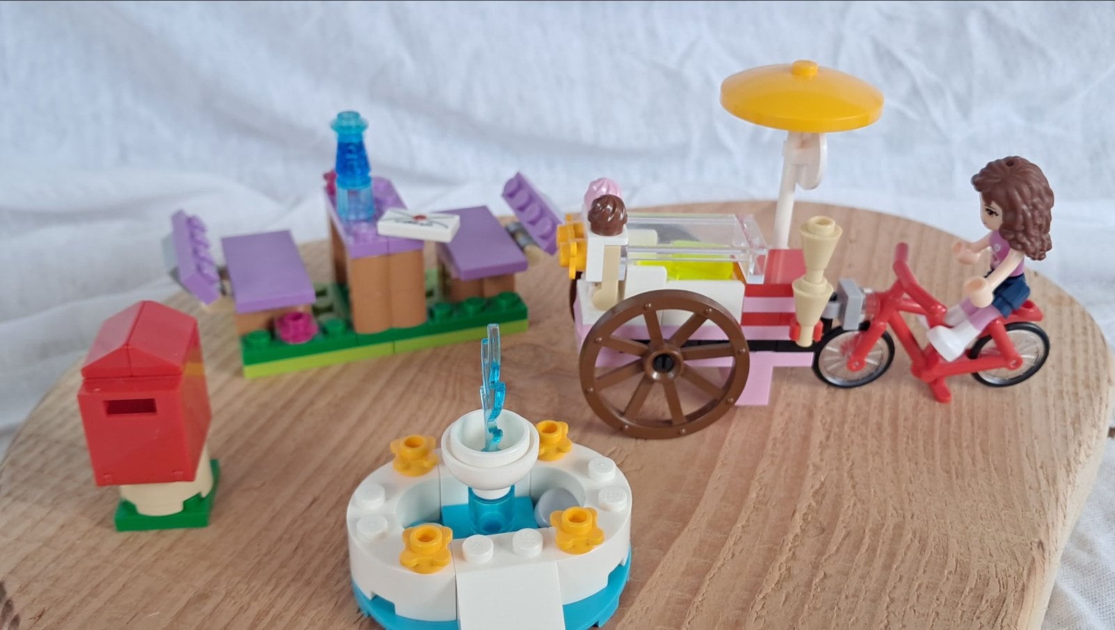 Lego Friends Olivia's IJscokar 41030, Lego, Friends, Ophalen of Verzenden, Zo goed als nieuw