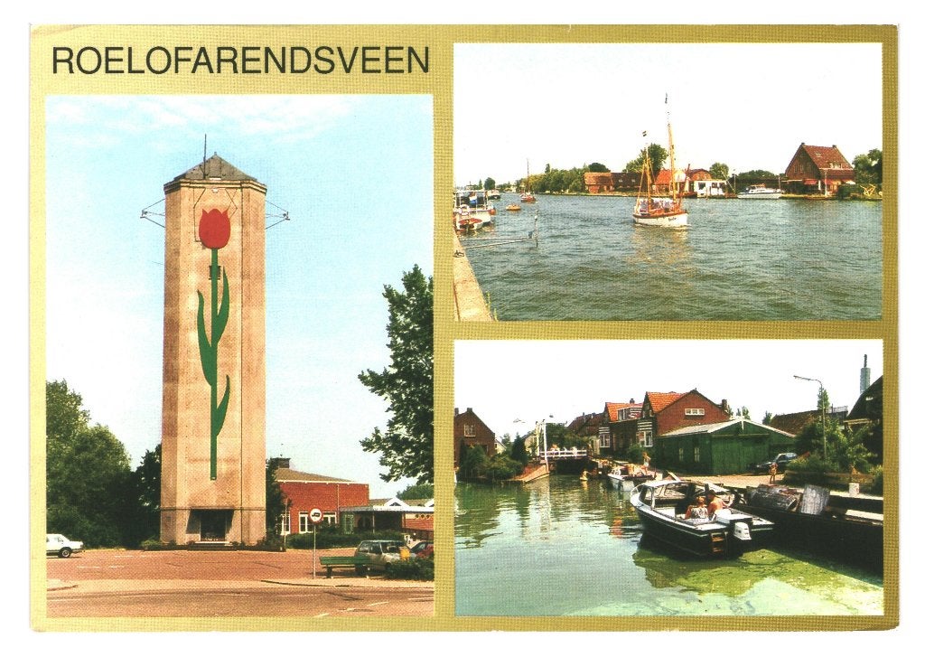 984131 Roelofarendsveen 80+  zegel Sculptuur Wessel Couzijn