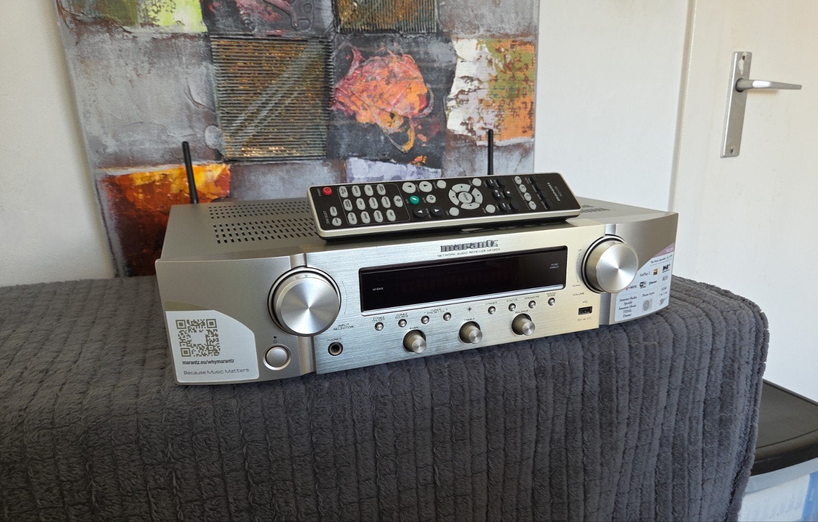 Marantz NR 1200 in perfecte staat!, Ophalen, Zo goed als nieuw, Marantz