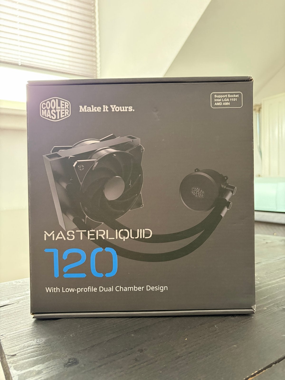 Cooler Master MasterLiquid 120 Waterkoeling, Computers en Software, Computerkoelers, Ophalen of Verzenden, Zo goed als nieuw, Waterkoeling
