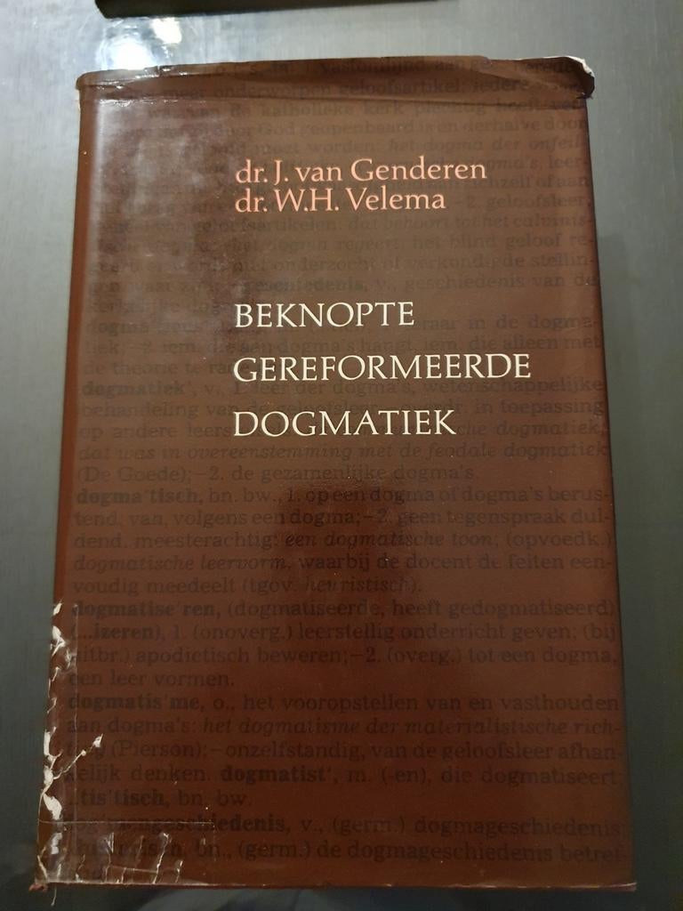 Beknopte Gereformeerde Dogmatiek - Van Genderen  & Velema, Ophalen of Verzenden, Gelezen, Dr. J. van Genderen dr. W.H. Velema