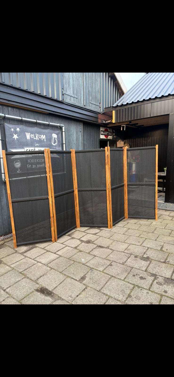 Kamerscherm, Tuin en Terras, Ophalen, Zo goed als nieuw, Veranda