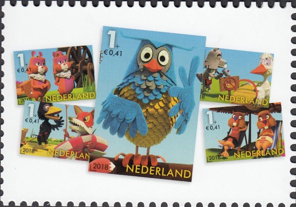 Nederland - 1969-2018 - Compleet Fabeltjeskrant Pakket -3-, Postzegels en Munten, Verzenden, Na 1940, Gestempeld
