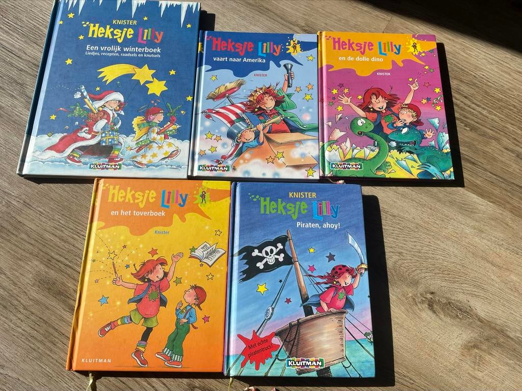 Heksje Lilly Boeken - Set van 5 Avonturen, Ophalen of Verzenden, Gelezen, Sprookjes