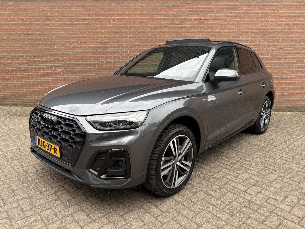 Audi Q5 50 TFSI e S edition “Panorama- trekhaak”, Auto's, Audi, Automaat, 14 kWh, Gebruikt, Euro 6