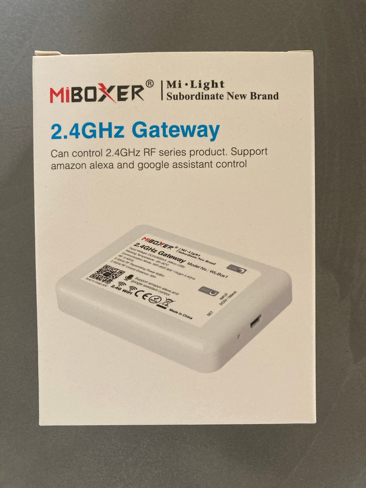 MiBOXER 2.4GHz Gateway - Smart Home Control, Ophalen, Nieuw, Kunststof, Modern
