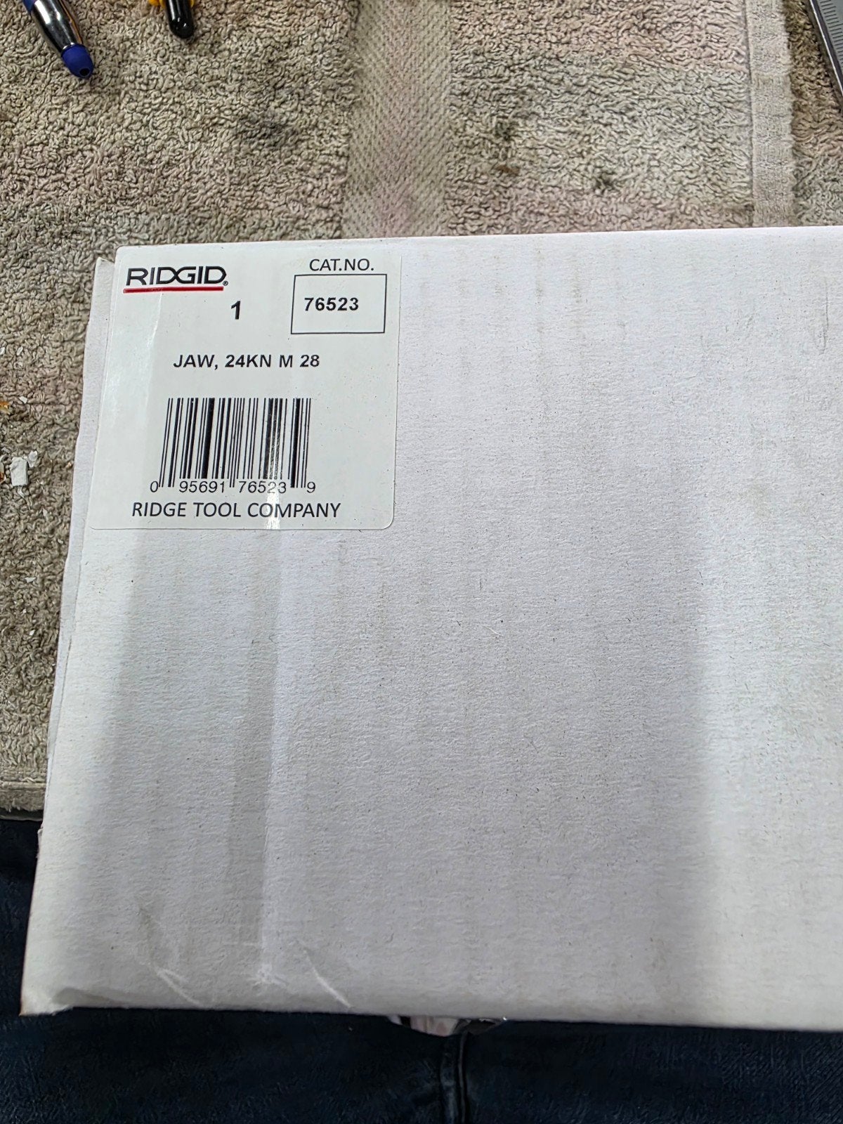 Ridgid M28 Persbek - Nieuw in doos, Doe-het-zelf en Verbouw, Ophalen of Verzenden, Nieuw, Overige typen, Ridgid