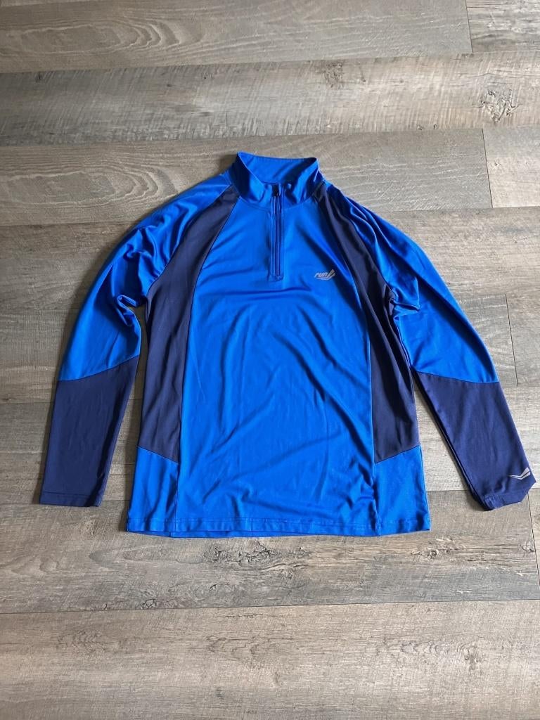 Crivit Sports heren hardloopshirt blauw L (52/54) NIEUW, Maat 52/54 (L), Blauw, Nieuw, Ophalen of Verzenden