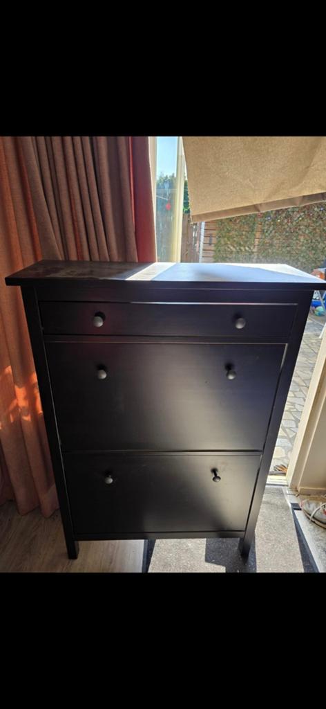 IKEA Hemnes kast - Zwart, Ophalen, Gebruikt