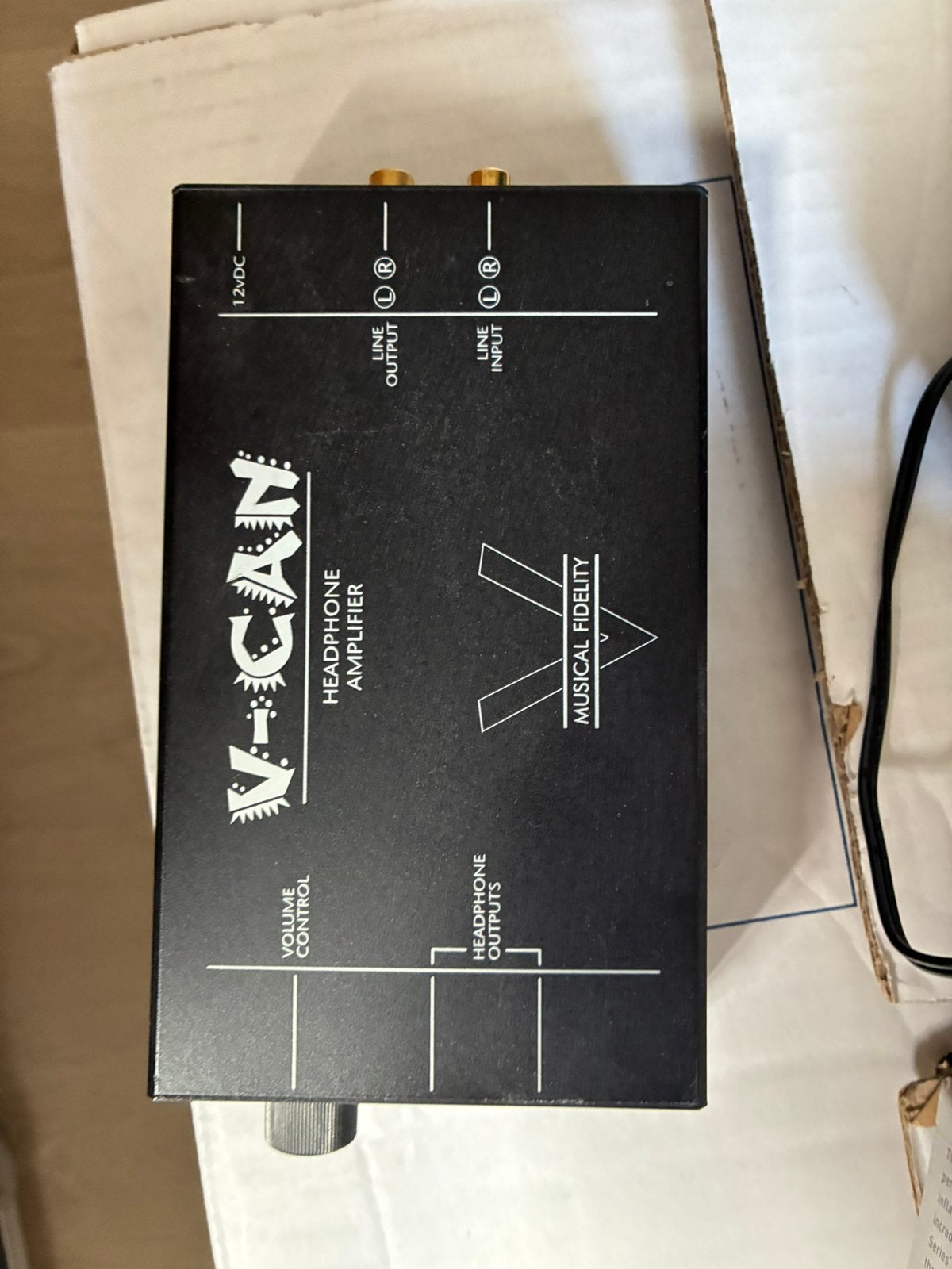 Musical Fidelity V-CAN Hoofdtelefoonversterker, Audio, Tv en Foto, Overige merken, Gebruikt, Ophalen of Verzenden, Minder dan 60 watt