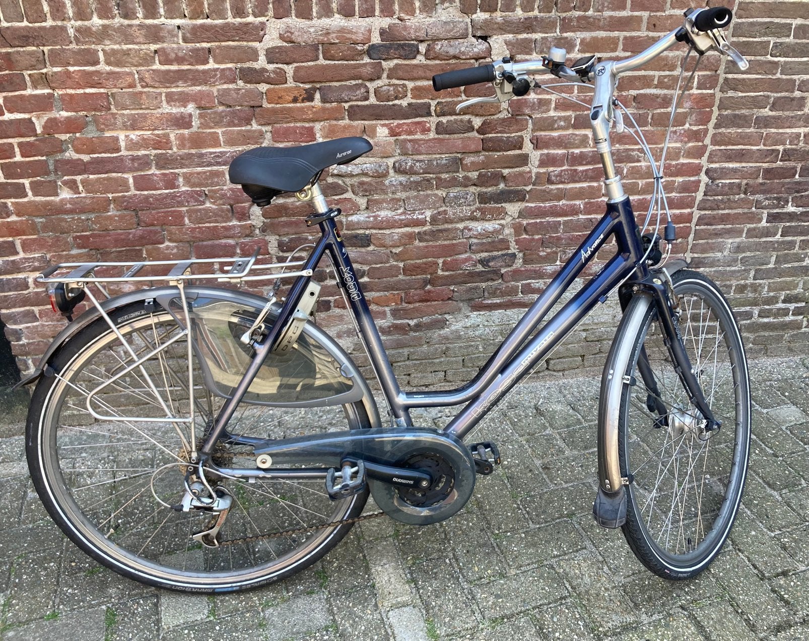 Koga Miyata Advance damesfiets, Gebruikt, Velgrem, Versnellingen, 56 cm of meer
