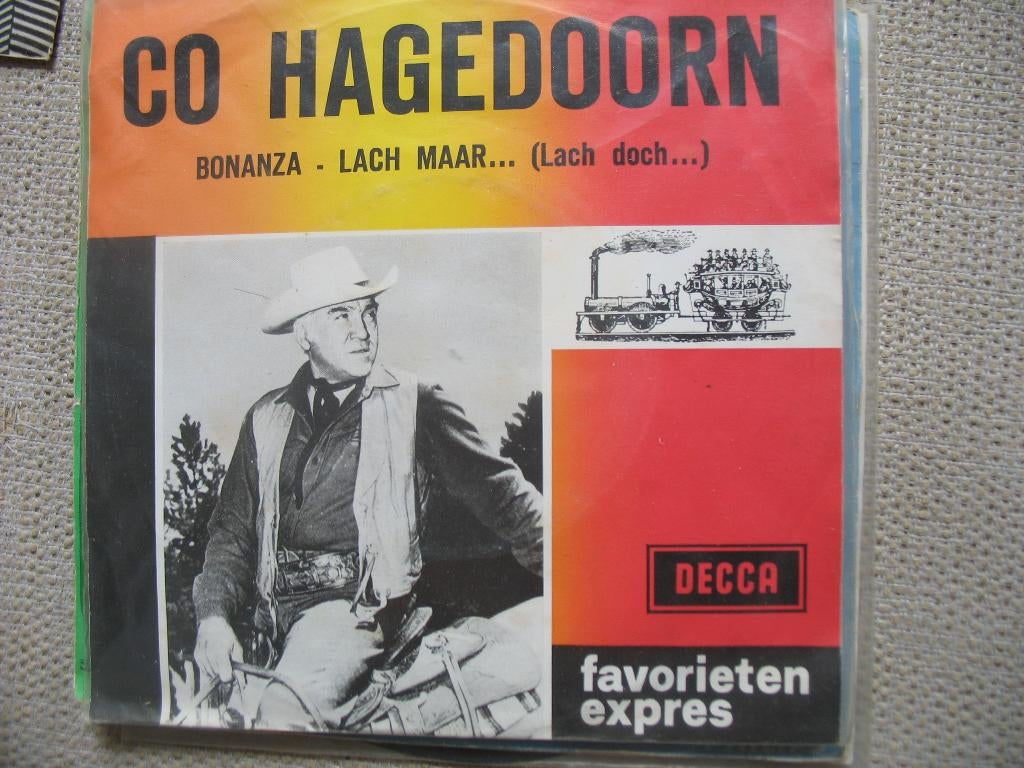 Co Hagedoorn - Bonanza, Gebruikt, 7 inch, Single, Ophalen of Verzenden