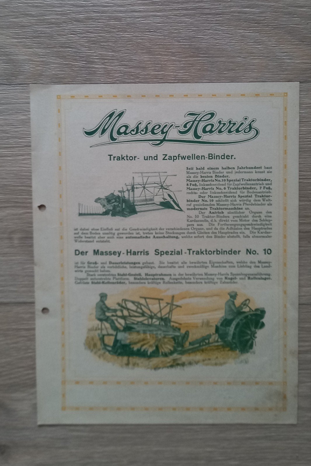 MASSEY  HARRIS Binder., Ophalen of Verzenden