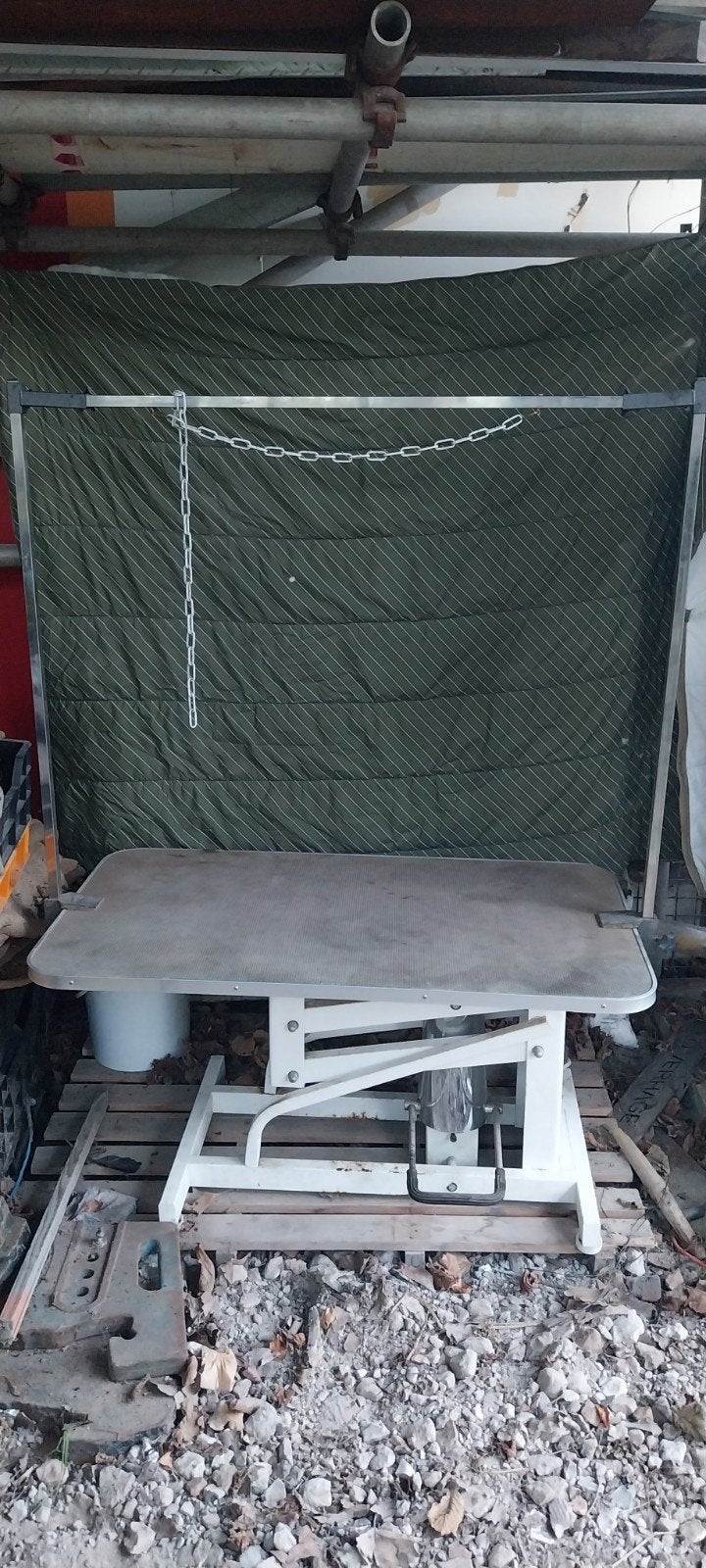 hydraulische trimtafel, Dieren en Toebehoren, Ophalen, Gebruikt