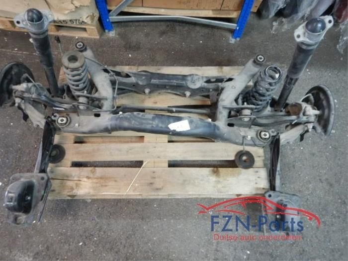 VW Tiguan 5NA Onafhankelijke Achteras Wielophanging Compleet, Ophalen of Verzenden, Gebruikt