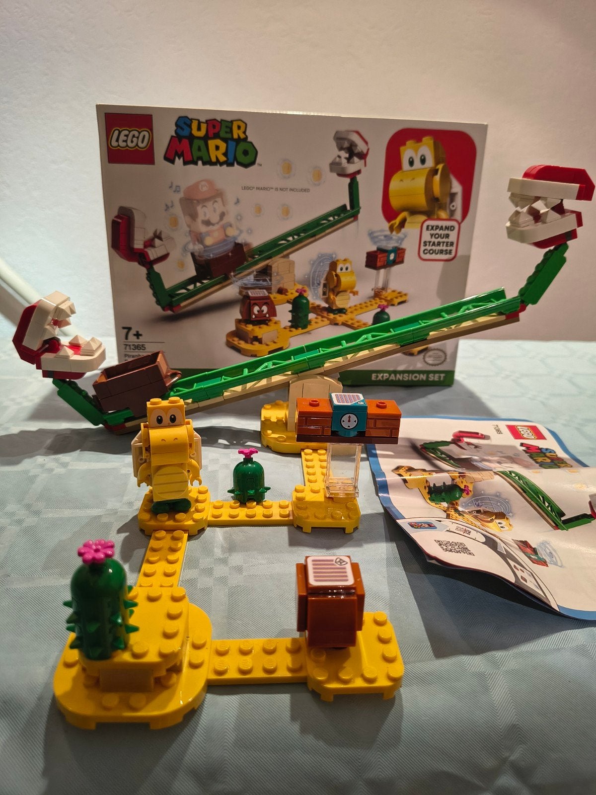 LEGO Super Mario 71365 Piranha Plant, Lego, Ophalen of Verzenden, Zo goed als nieuw, Inclusief instructies