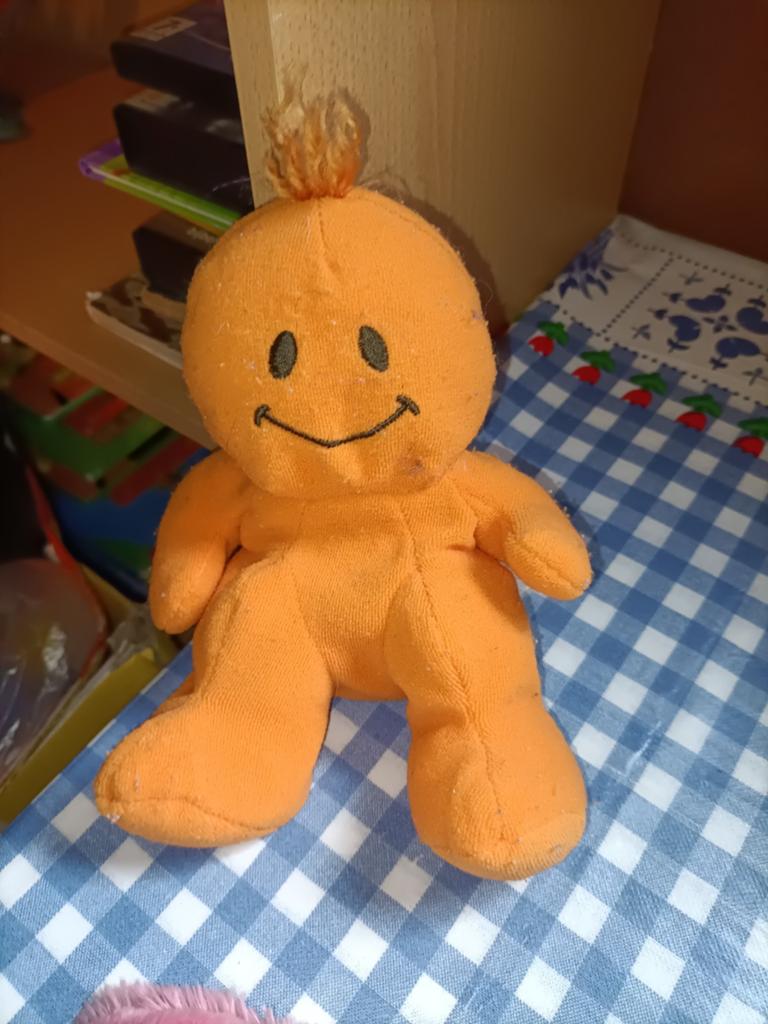 Oranje Daatje knuffel 20 cm groot, Ophalen of Verzenden, Zo goed als nieuw, Overige typen
