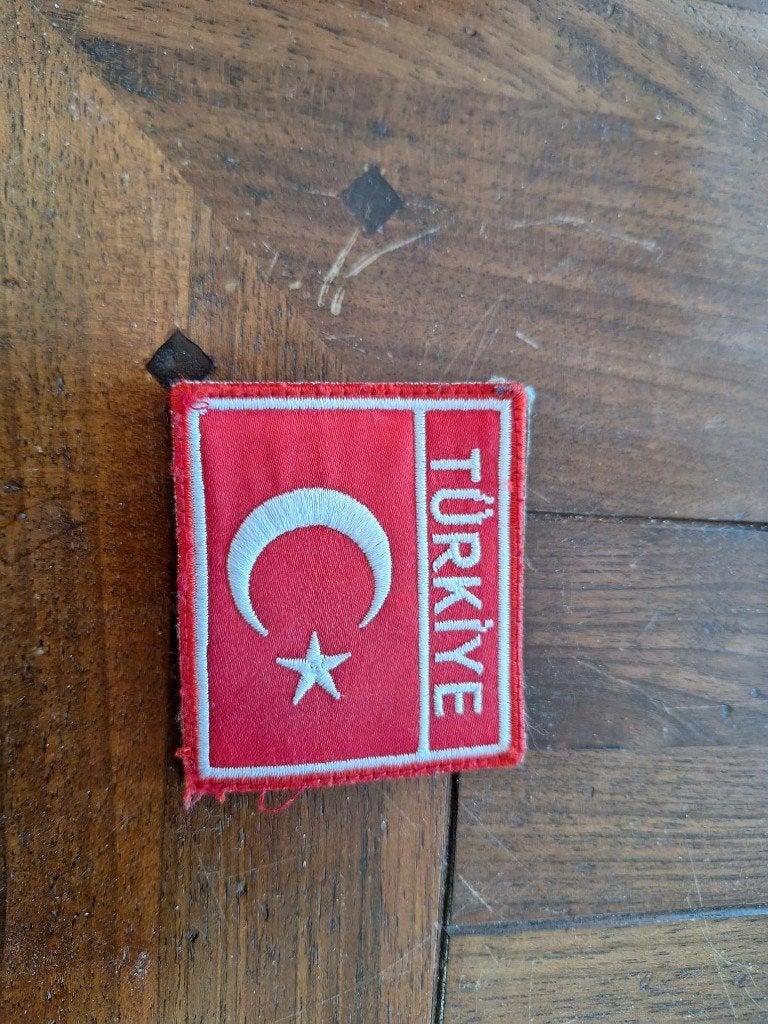 patches turkse marine schepen met velcro, Ophalen of Verzenden, Marine, Overige gebieden, Embleem of Badge