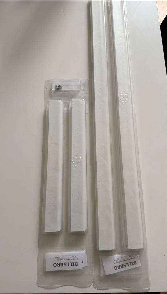 IKEA BILLSBRO handgrepen, wit, nieuw in verpakking, Minder dan 50 cm, Nieuw, Ophalen of Verzenden, Minder dan 25 cm
