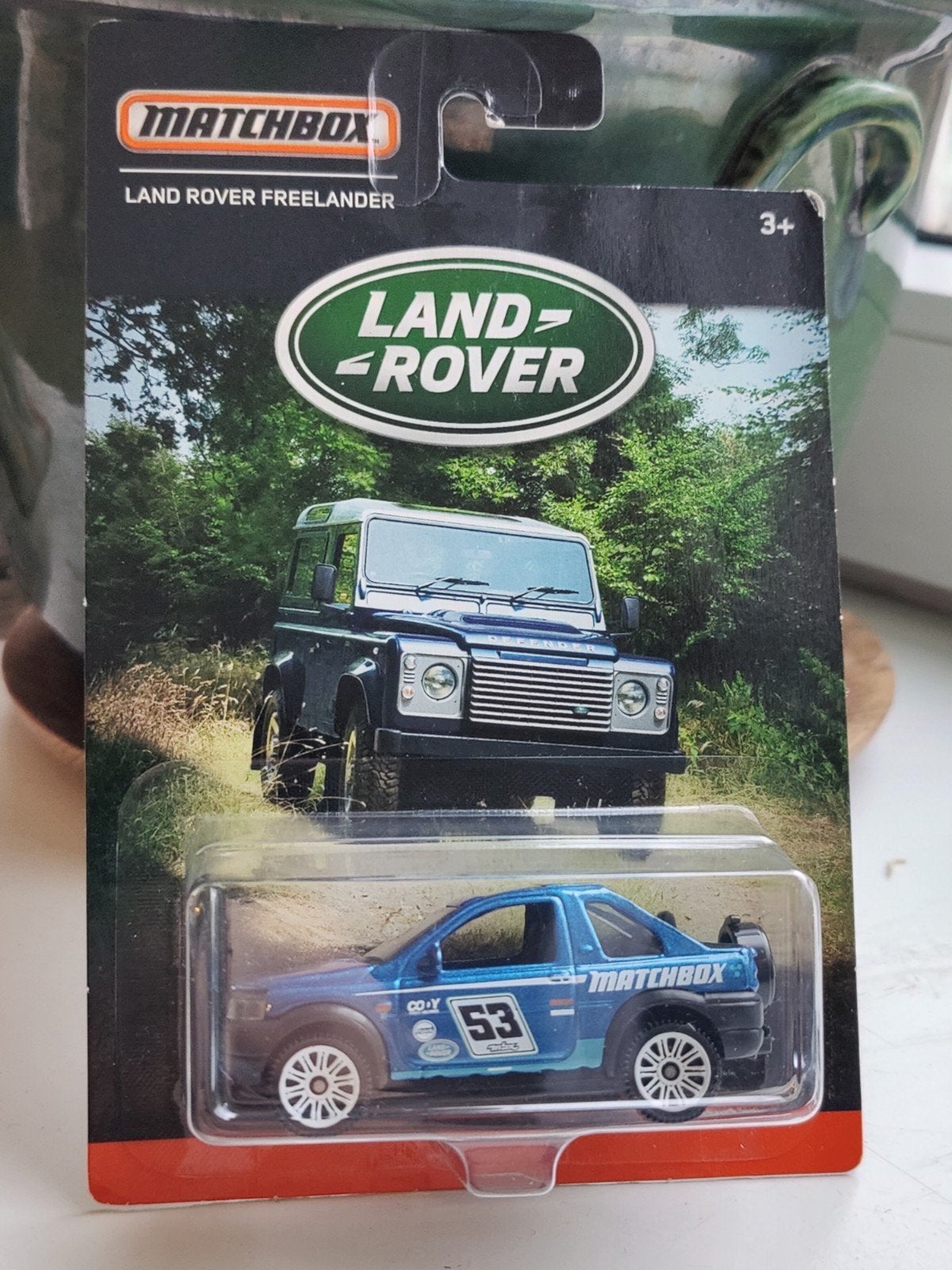 Matchbox Land Rover Freelander BLAUW, Ophalen of Verzenden, Auto