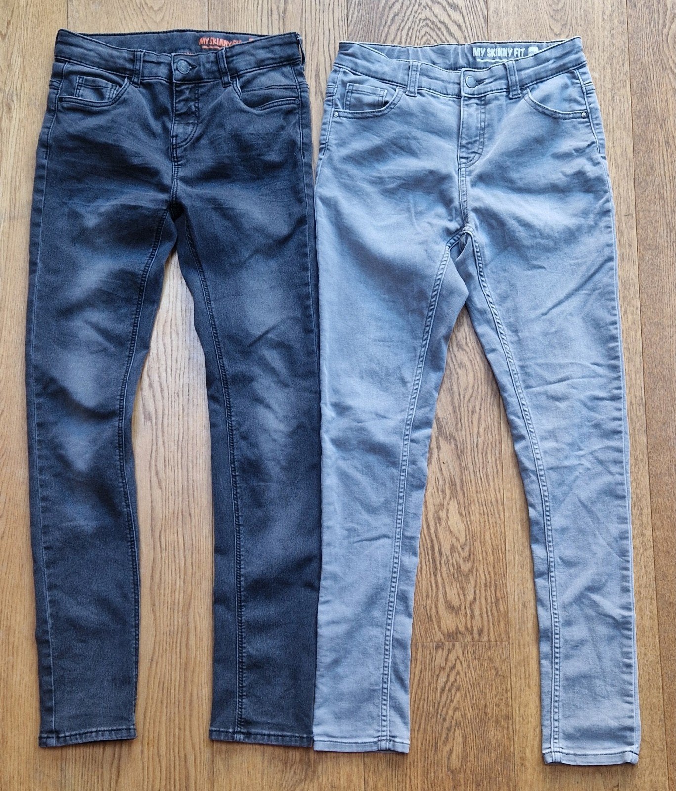 3x spijkerbroek my skinny fit 158, Broek, Ophalen of Verzenden, Zo goed als nieuw, Hema