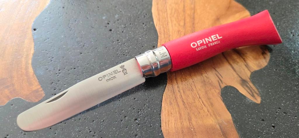 Opinel No. 07 "my first Opinel" zakmes ..nieuw.., Ophalen of Verzenden, Nieuw