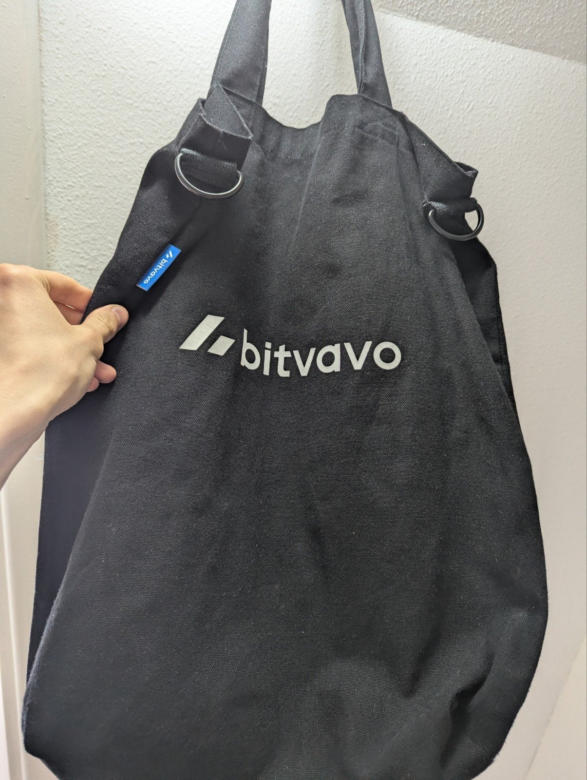 Bitvavo Shopper Zwart - Handige en stijlvolle tas, Ophalen of Verzenden, Nieuw, Zwart, Shopper