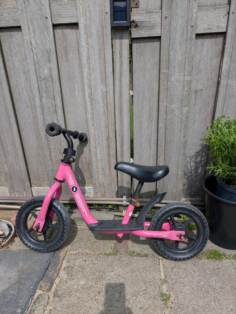 Roze loopfiets voor kinderen - Puky, Kinderen en Baby's, Speelgoed | Buiten | Voertuigen en Loopfietsen, Gebruikt, Loopfiets, Ophalen