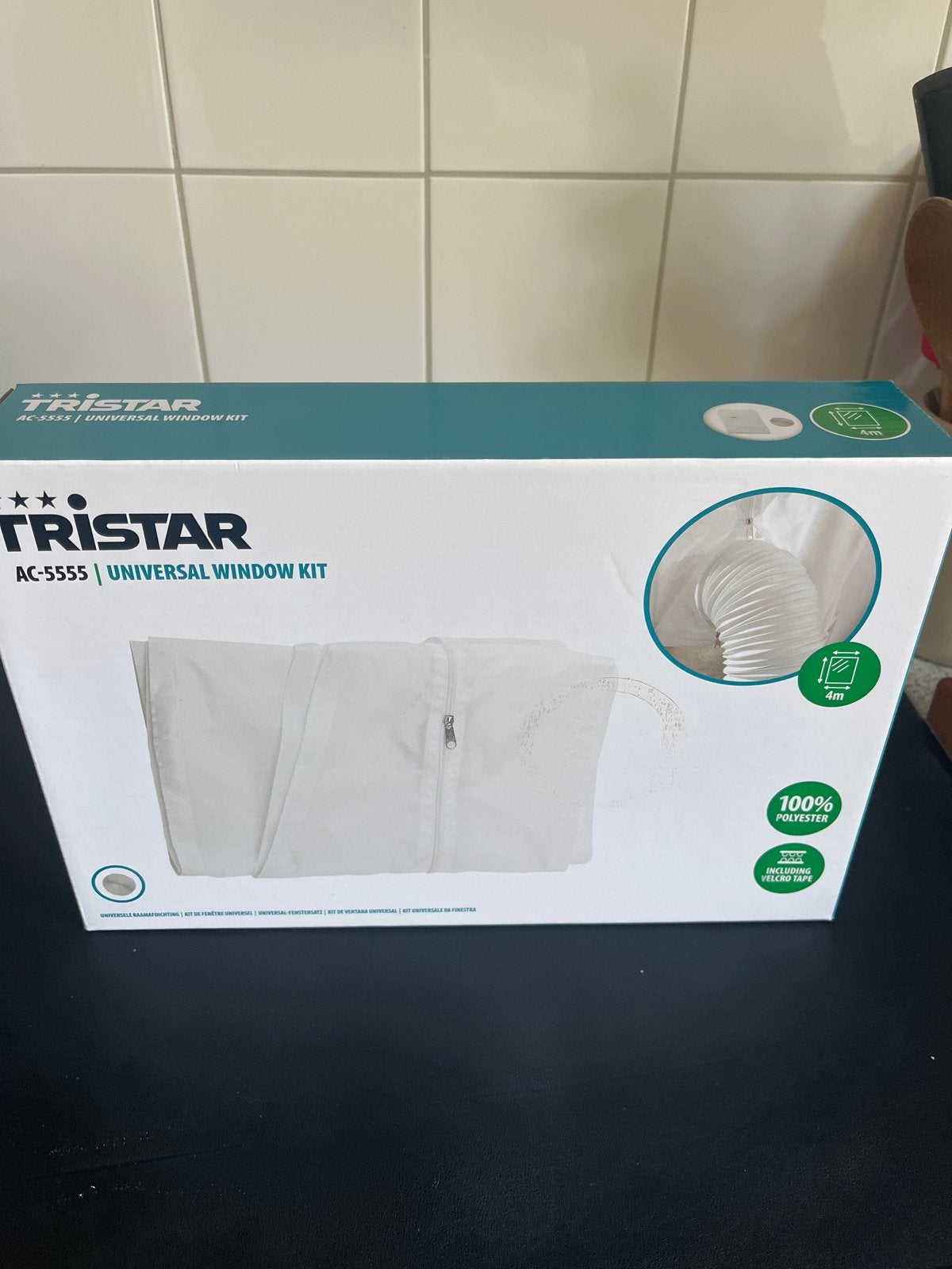 Tristar AC-5555 Universele Raamafdichtingskit voor Airco, Witgoed en Apparatuur, Airco's, Ophalen, Nieuw, Mobiele airco