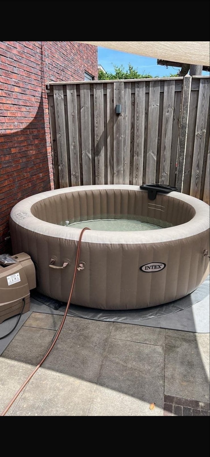 Nieuwe Intex PureSpa Sahara 4-persoons - NIEUW IN DOOS, Minder dan 80 cm, Opblaaszwembad, Rond, Nieuw