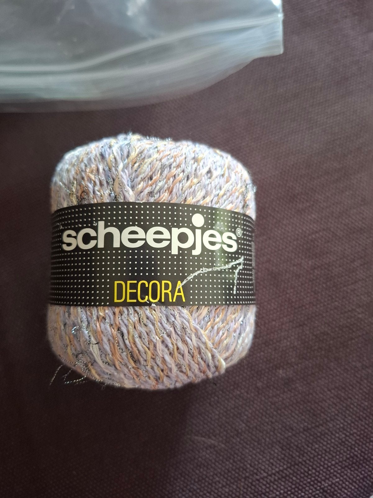 scheepjes decora jaren 80 garen., Hobby en Vrije tijd, Ophalen of Verzenden, Nieuw, Breien of Haken, Wol of Garen