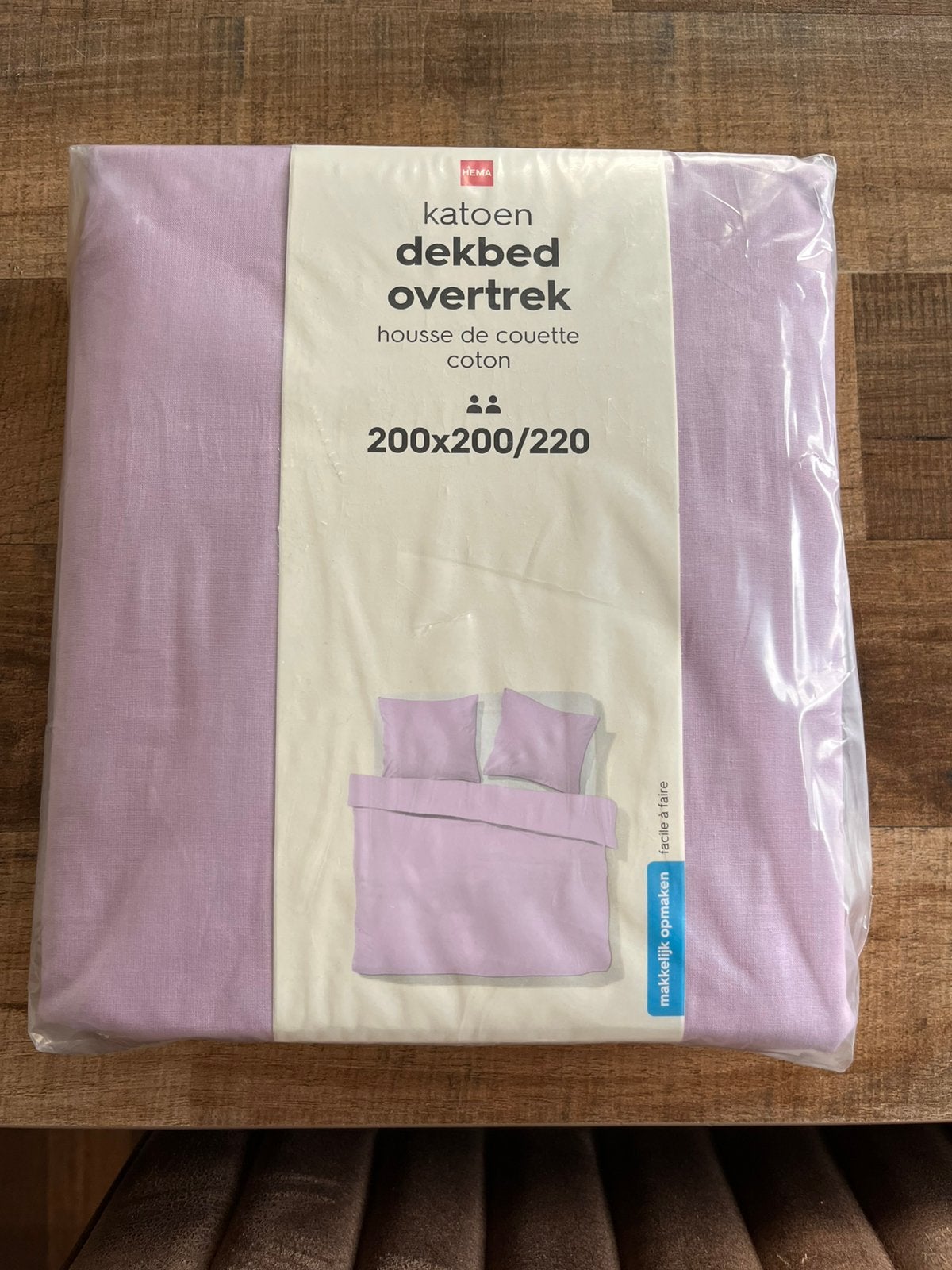 Dekbedovertrek nieuw in verpakking, Overige kleuren, Dekbedovertrek, Katoen, Ophalen of Verzenden