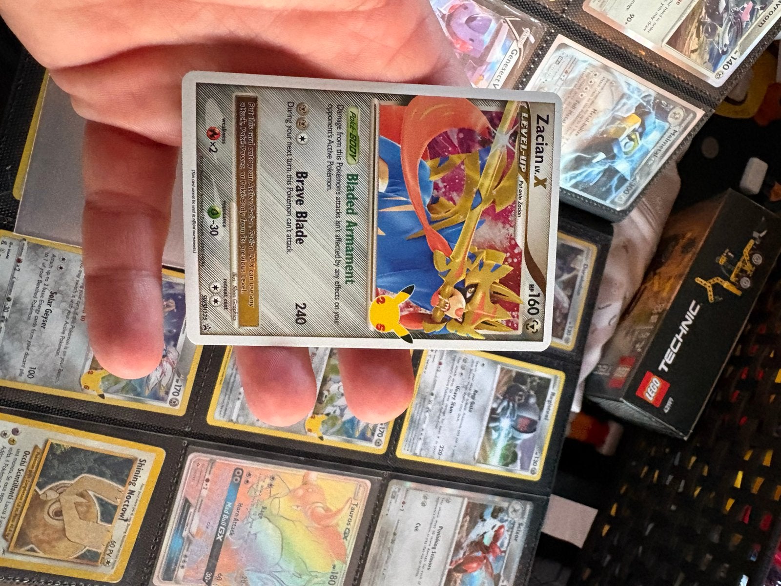 Zacian lv x, Ophalen of Verzenden, Zo goed als nieuw, Meerdere kaarten, Foil