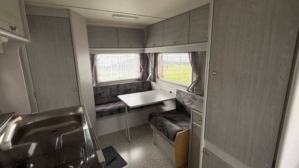Beyerland Sprinter 430 TM bouwjaar 1993 met voortent, Overige typen, Bedrijf, Treinzit, 4 tot 5 meter