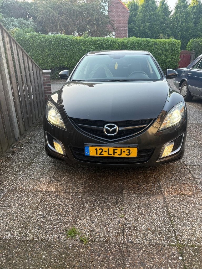 Mazda 6 2.0 Sport Hatchback 2010 Zwart, Auto's, Mazda, Voorwielaandrijving, 4 cilinders, Zwart, Handgeschakeld