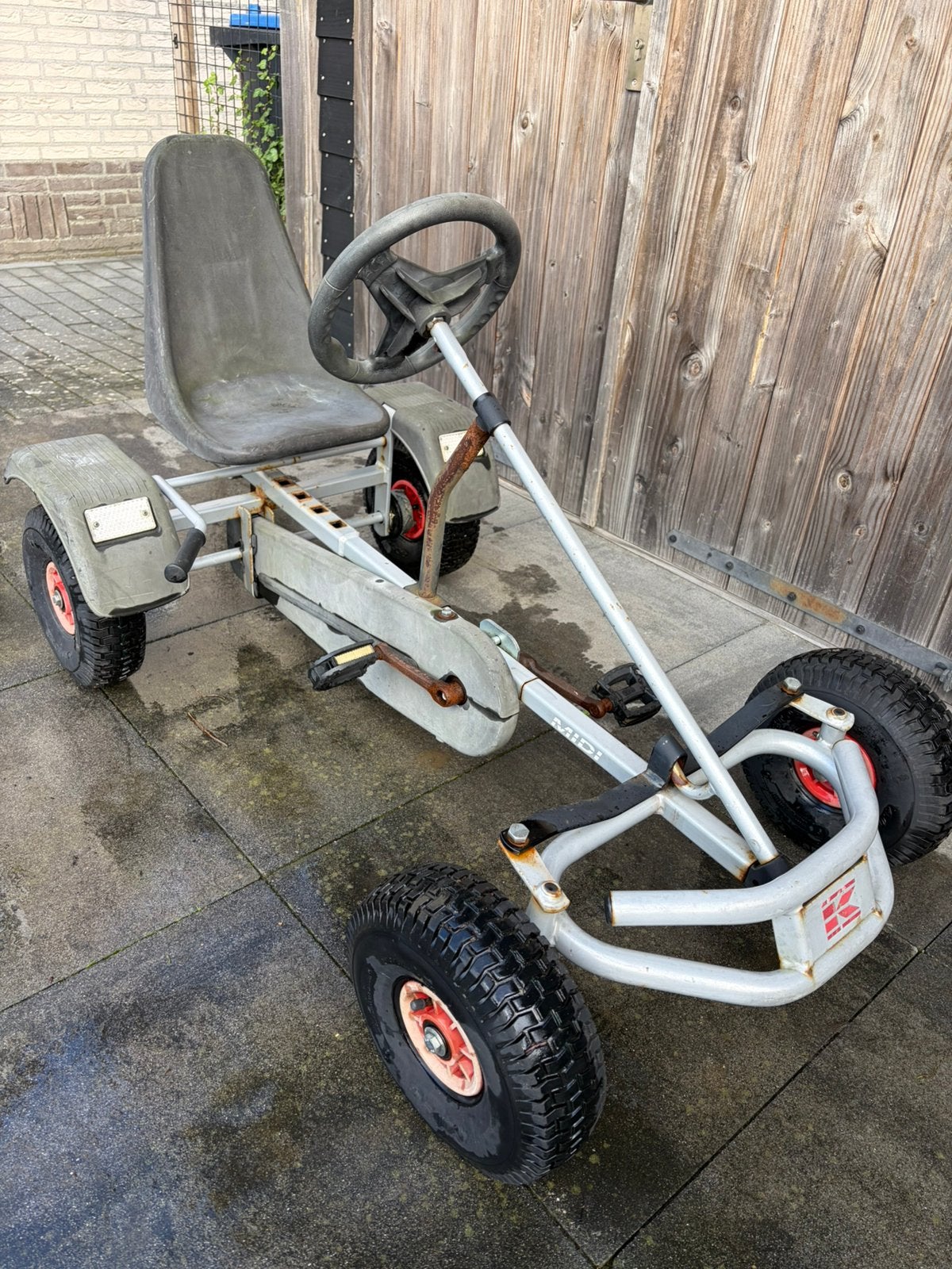 Kramp Midi skelter met luchtbanden, Made in Holland, Ophalen, Zo goed als nieuw, Overige merken