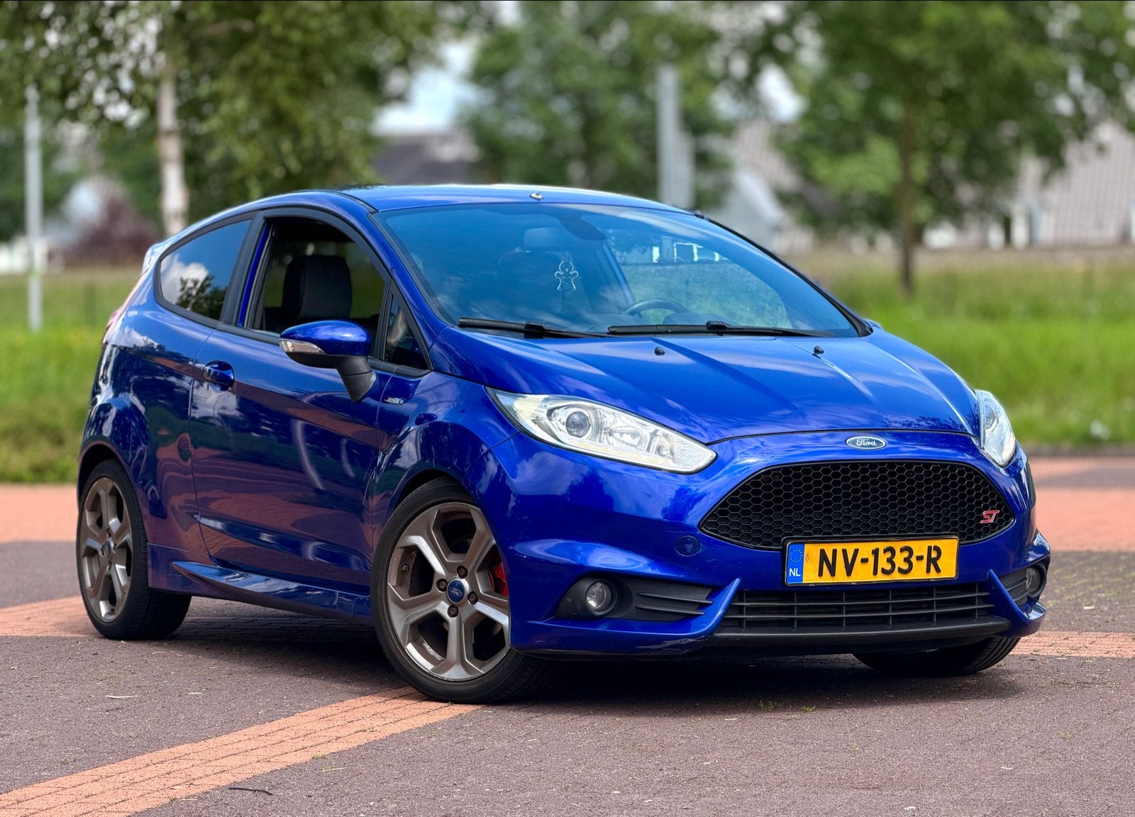 Ford Fiësta 1.6 ST 2014 Blauw, Voorwielaandrijving, 1596 cc, 1063 kg, 4 cilinders