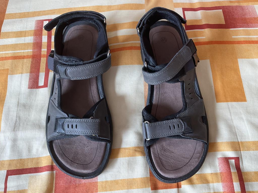 Nieuwe herensandalen. Maat 45, Ophalen of Verzenden, Nieuw, Overige kleuren, Sandalen