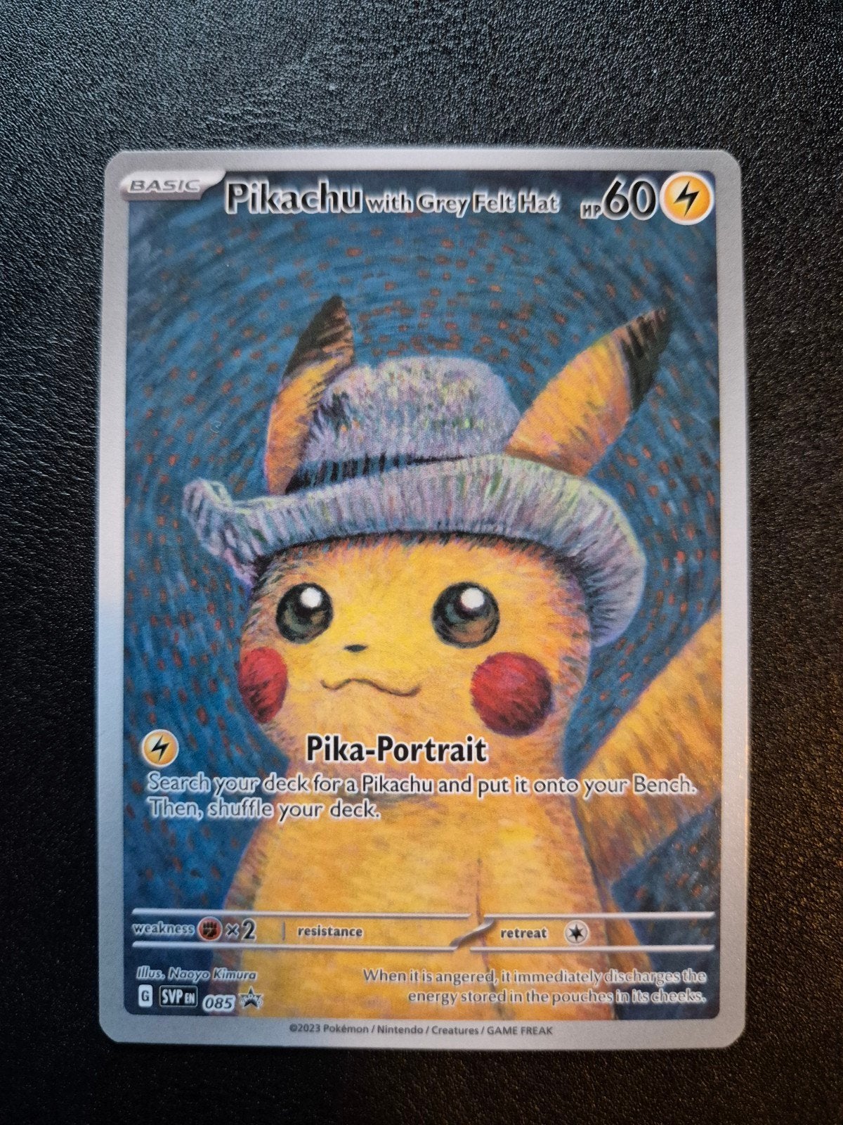 pikachu van gogh MINT, Ophalen of Verzenden, Nieuw, Losse kaart